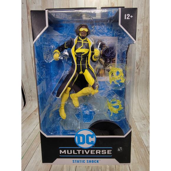 McFarlane Toys DC Multiverse New 52 Static Shock 7” Action Figure - Picture 1 of 5